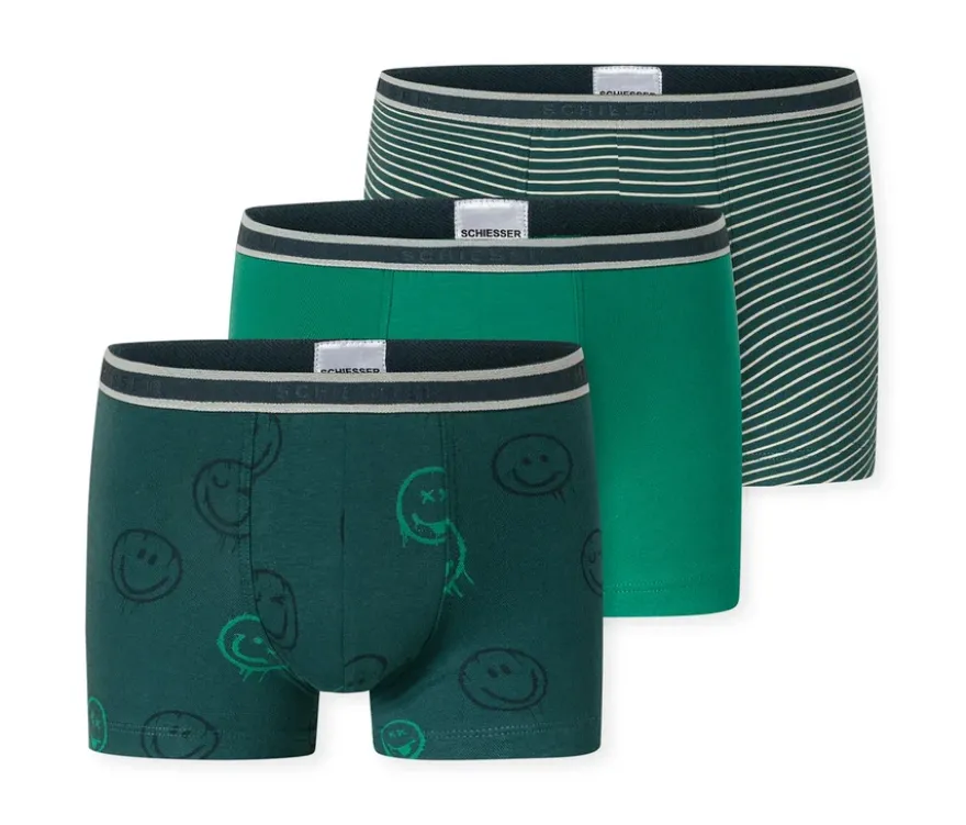 3 SCHIESSER Kinder-Shorts