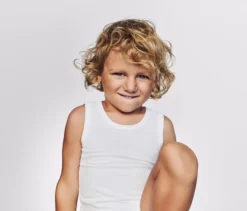 2 SCHIESSER Kinder-Unterhemden