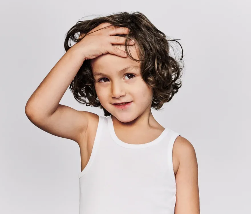 2 SCHIESSER Kinder-Unterhemden