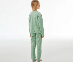 SCHIESSER Kinder-Velours-Pyjama »Herzchen«