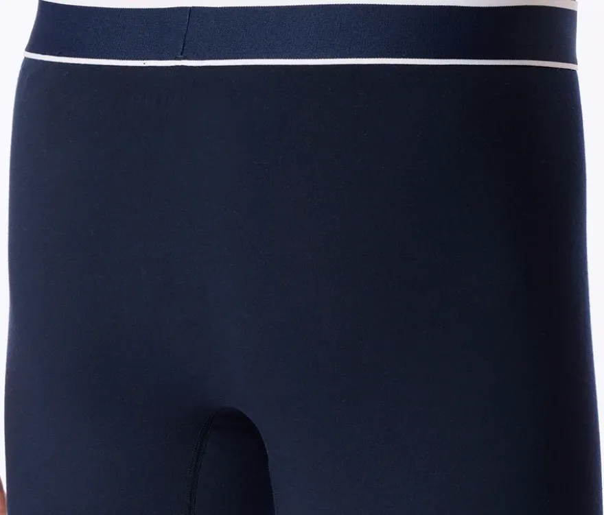 3 SCHIESSER Long-Shorts, nachtblau