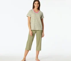 SCHIESSER 3/4-Pyjama-Set