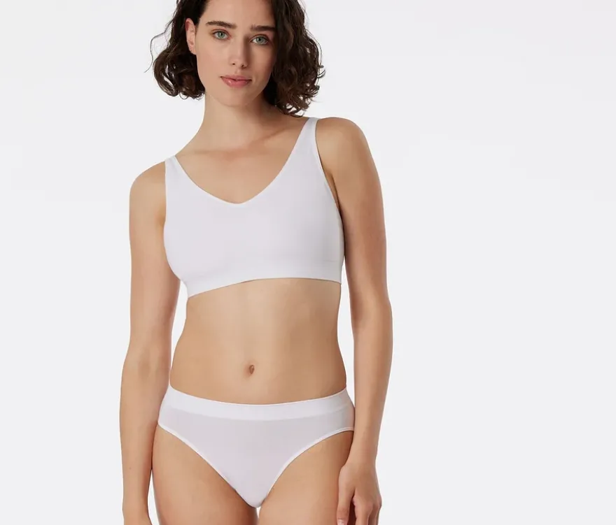 SCHIESSER Rio Slip, weiß