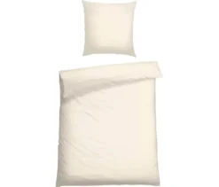 SCHIESSER Satin-Bettwäsche »ELLA«, perlmutt, Normalgröße