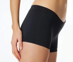 SCHIESSER Shorts, schwarz