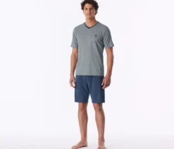 SCHIESSER Shorty-Pyjama-Set