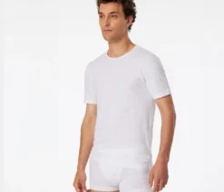 2 SCHIESSER T-Shirts, weiß