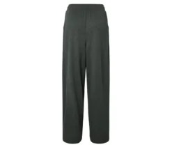 Schlupfhose in Crinkle-Optik, grün