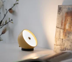 SCHÖNER WOHNEN - Kollektion Akku-Tischleuchte »Bellis«, gelb
