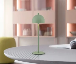 SCHÖNER WOHNEN - Kollektion Akku-Tischleuchte »Bellis«, hellgrün