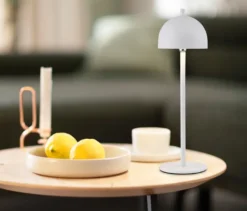 SCHÖNER WOHNEN - Kollektion Akku-Tischleuchte »Bellis«, weiß