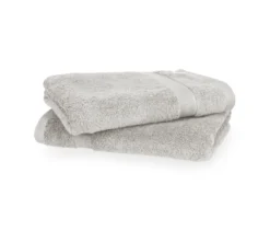 SCHÖNER WOHNEN-Kollektion 2 Badetücher »Cuddly«, hellgrau