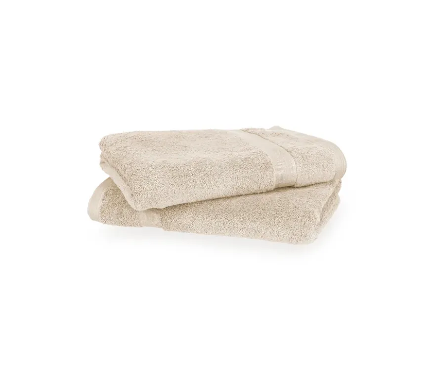 SCHÖNER WOHNEN-Kollektion 2 Badetücher »Cuddly«, sandfarben