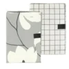 SCHÖNER WOHNEN-Kollektion Küchentextil-Set, Schürze und 2 Geschirrtücher, grau