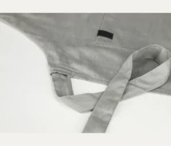 SCHÖNER WOHNEN-Kollektion Küchentextil-Set, Schürze und 2 Geschirrtücher, grau