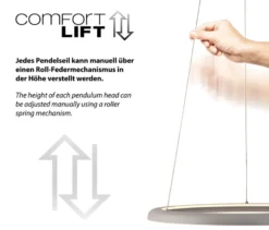SCHÖNER WOHNEN-Kollektion Pendelleuchte »Quillo«, sandbrise