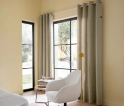 SCHÖNER WOHNEN-Kollektion Ösenvorhang »COAST«, beige