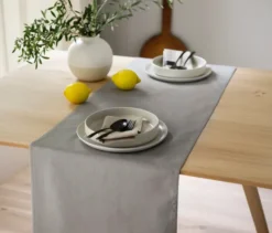 SCHÖNER WOHNEN-Kollektion 2 Tischläufer, grau