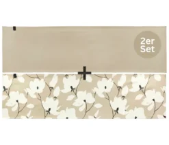 SCHÖNER WOHNEN-Kollektion 2 Tischläufer, sandfarben