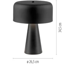 SCHÖNER WOHNEN-Kollektion Tischleuchte »Pento«, schwarz