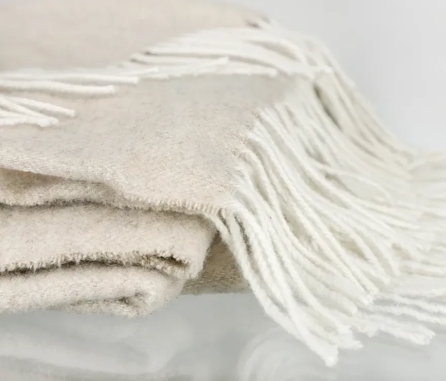 SCHÖNER WOHNEN-Kollektion Wohndecke »FACT«, beige