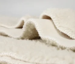 SCHÖNER WOHNEN-Kollektion Wohndecke »TEDDY«, offwhite