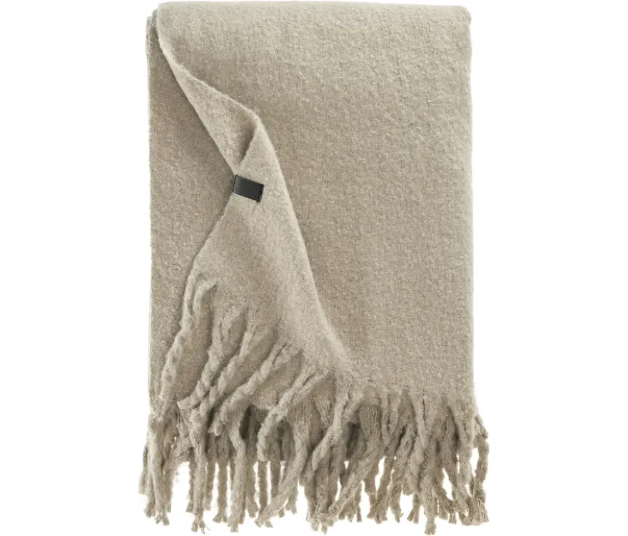 SCHÖNER WOHNEN-Kollektion Wohndecke »PLENTY«, beige
