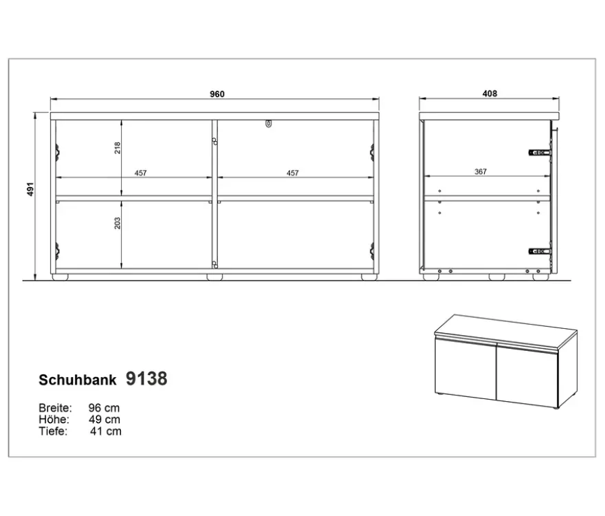 Schuhbank »Cormano«