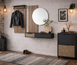 Schuhkipper »Hank«, Akustikplattenoptik, 3 Klappen