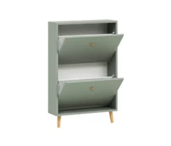 Schuhschrank »Bjarne«, 2 Klappen, pistazie