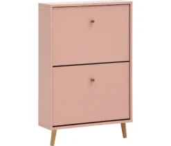 Schuhschrank »Bjarne«, 2 Klappen, apricot