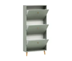 Schuhschrank »Bjarne«, 3 Klappen, pistazie