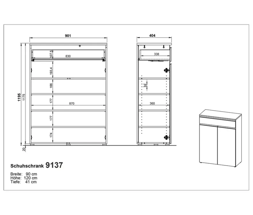 Schuhschrank »Cormano«