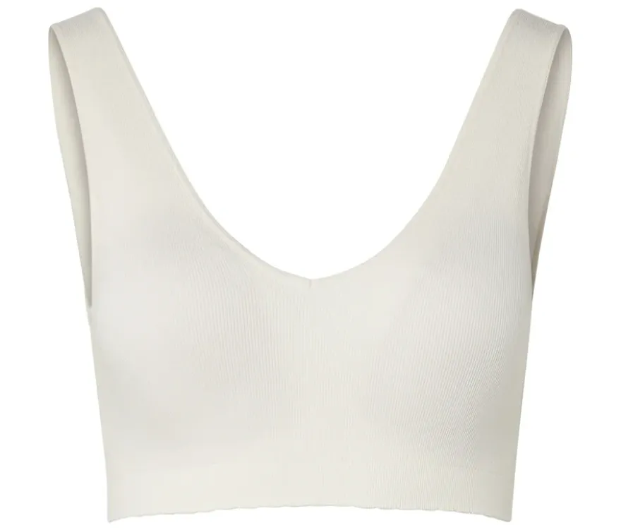 Seamless-Bustier, creme