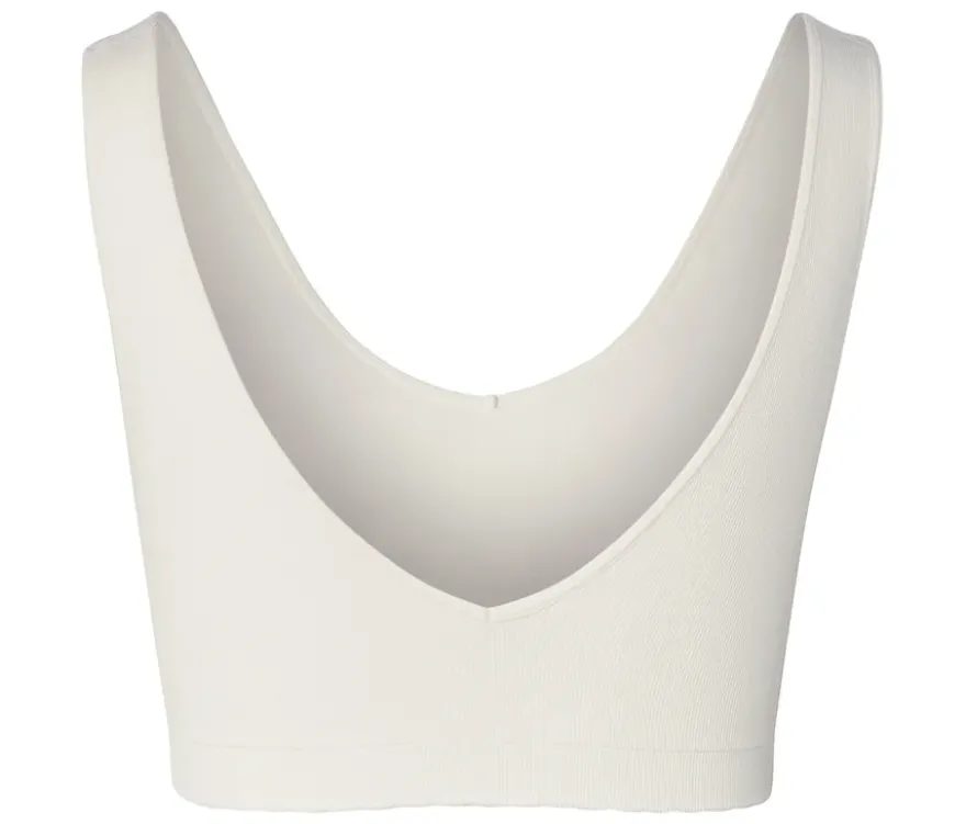 Seamless-Bustier, creme
