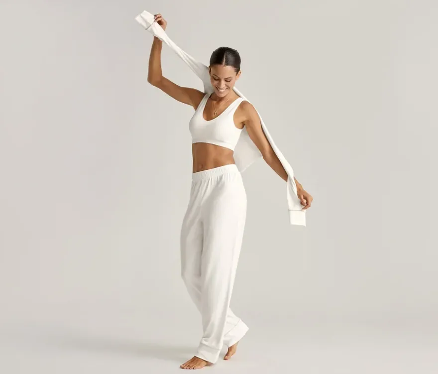 Seamless-Bustier, creme