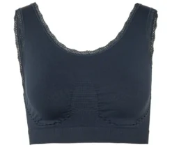 Seamless-Bustier, dunkelblau