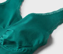 Seamless-Bustier, dunkelgrün