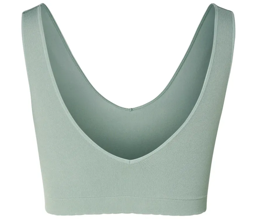 Seamless-Bustier, jade