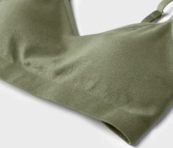 Seamless-Bustier, khaki