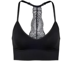 Seamless-Bustier mit Spitze