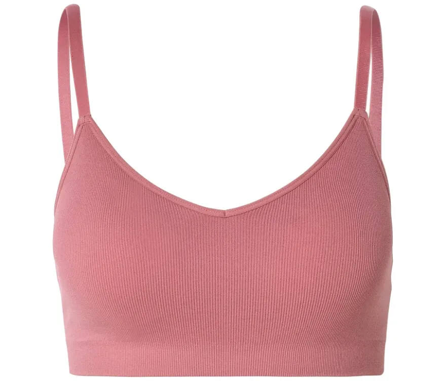 Seamless-Bustier, rosenholz