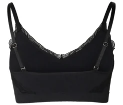 Seamless-Bustier, schwarz