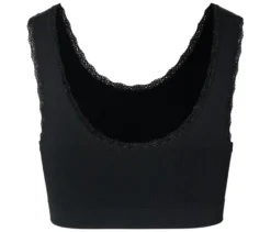 Seamless-Bustier, schwarz