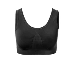 Seamless-Bustier, schwarz