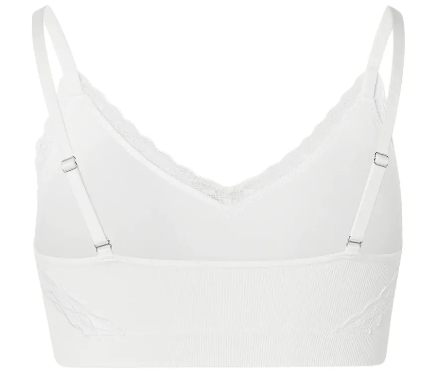 Seamless-Bustier, weiß