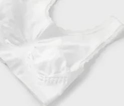 Seamless-Bustier, weiß