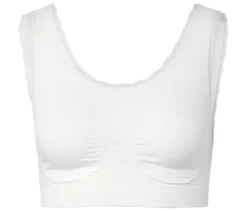 Seamless-Bustier, weiß