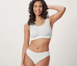 Seamless-Bustier, weiß