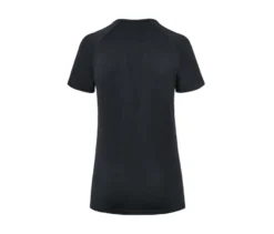 Seamless-Funktionsshirt, schwarz